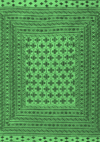 Southwestern Emerald Green Country Rug, tr2756emgrn