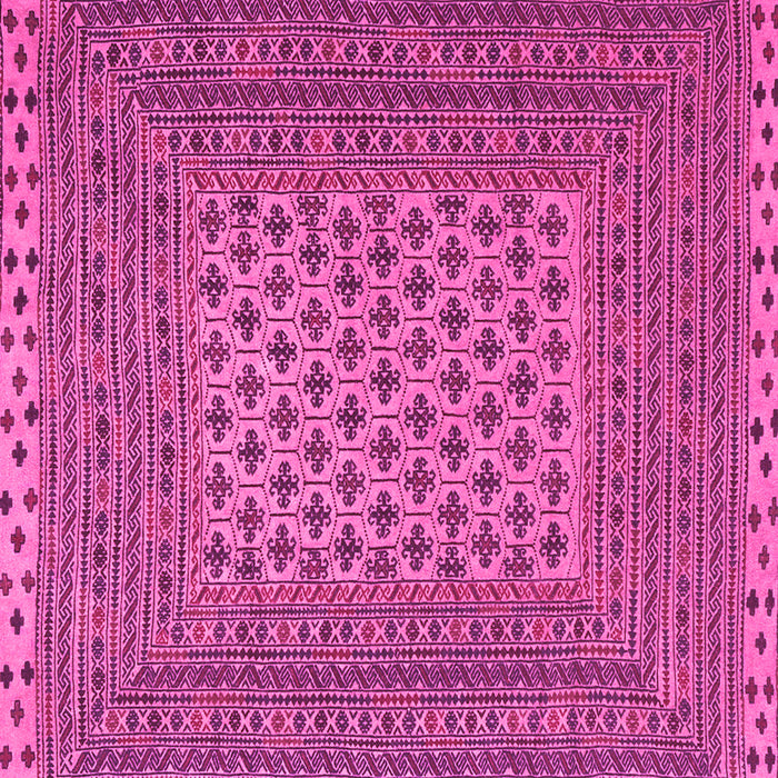 Square Southwestern Pink Country Rug, tr2756pnk