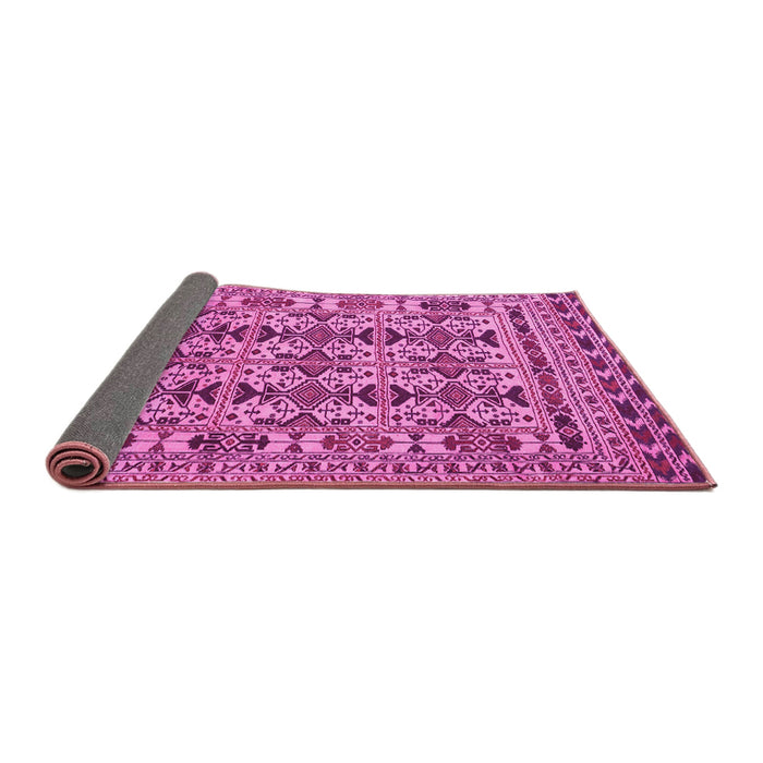 Sideview of Southwestern Pink Country Rug, tr2757pnk