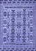 Southwestern Blue Country Rug, tr2757blu