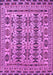 Southwestern Purple Country Rug, tr2757pur