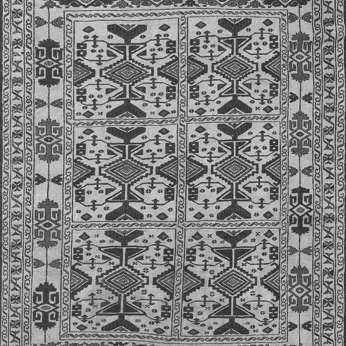 Southwestern Gray Country Rug, tr2757gry