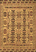 Southwestern Brown Country Rug, tr2757brn