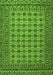 Southwestern Green Country Rug, tr2758grn