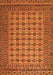 Southwestern Orange Country Rug, tr2758org