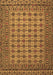 Southwestern Brown Country Rug, tr2758brn