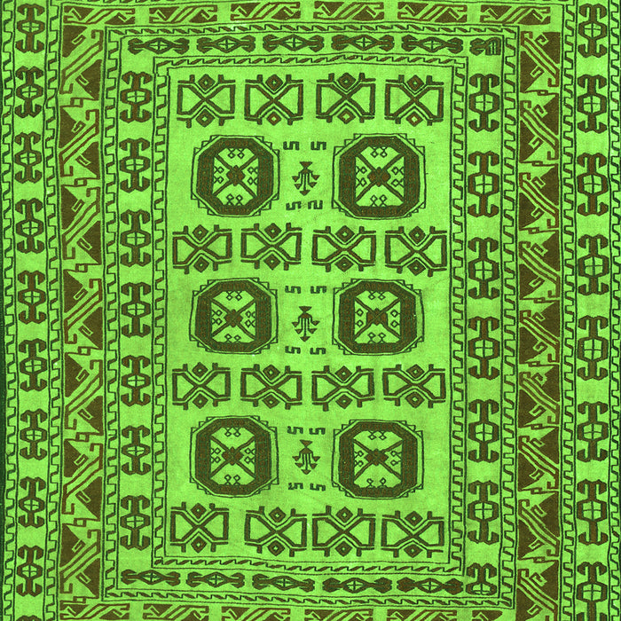 Southwestern Green Country Rug, tr2759grn