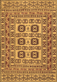 Southwestern Brown Country Rug, tr2759brn