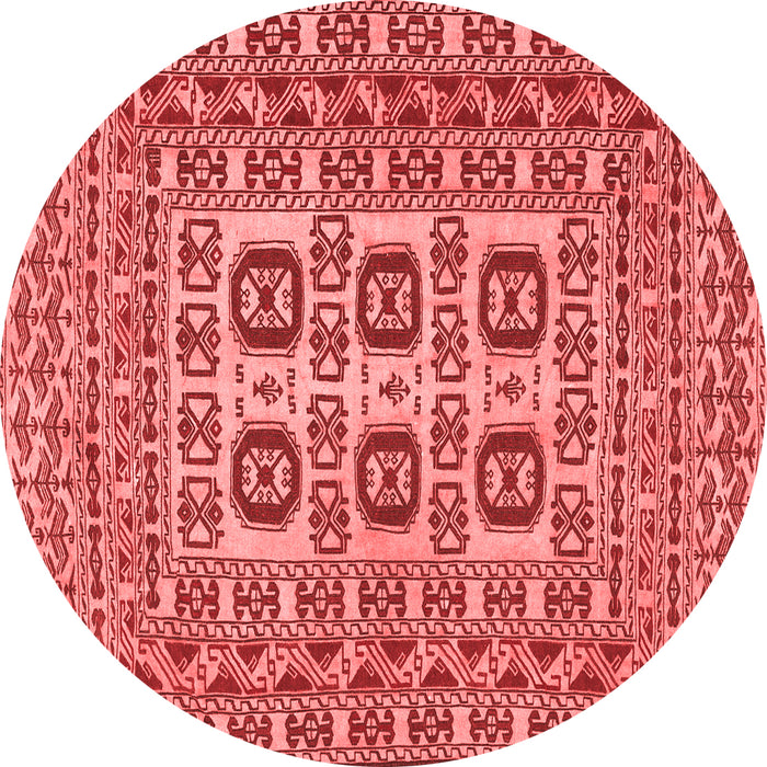 Machine Washable Southwestern Red Country Rug, wshtr2759red