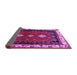 Sideview of Persian Purple Traditional Rug, tr275pur