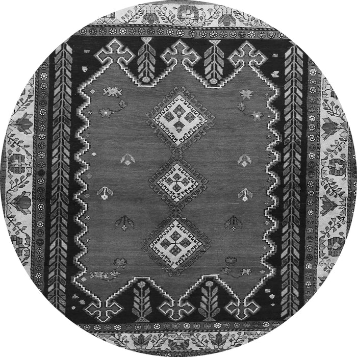Machine Washable Persian Gray Traditional Rug, wshtr275gry