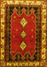 Persian Yellow Traditional Rug, tr275yw