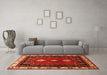 Machine Washable Persian Orange Traditional Area Rugs in a Living Room, wshtr275org