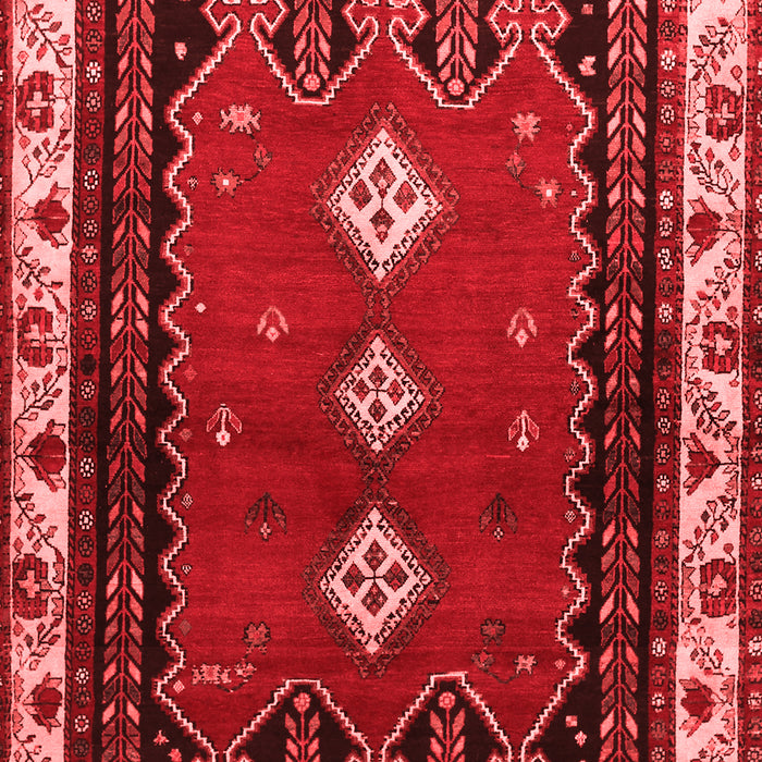 Machine Washable Persian Red Traditional Rug, wshtr275red