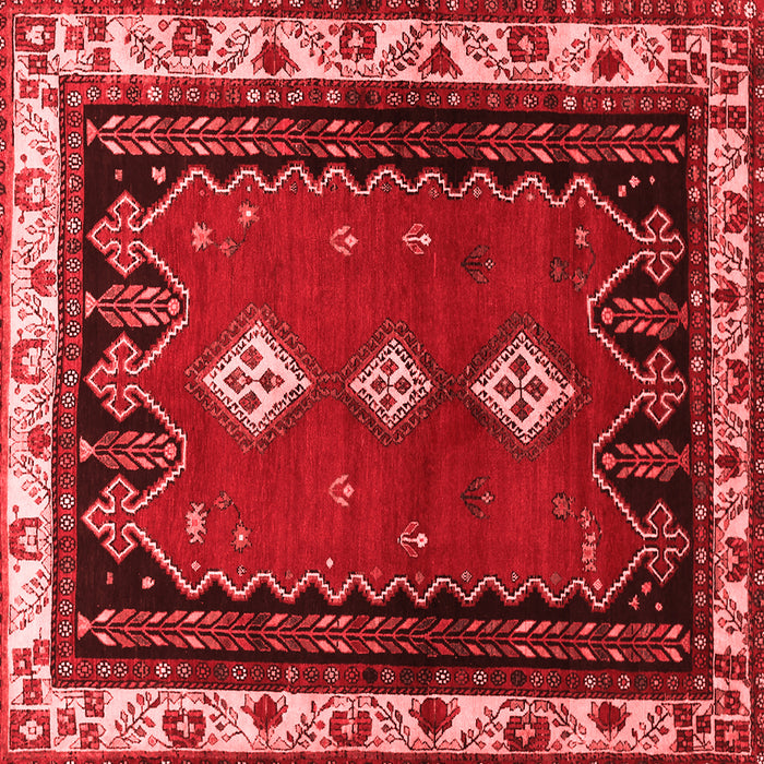Machine Washable Persian Red Traditional Rug, wshtr275red