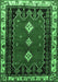 Persian Emerald Green Traditional Rug, tr275emgrn