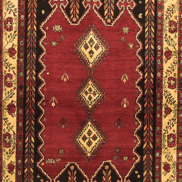 Machine Washable Persian Brown Traditional Rug, wshtr275brn