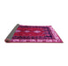 Sideview of Persian Pink Traditional Rug, tr275pnk