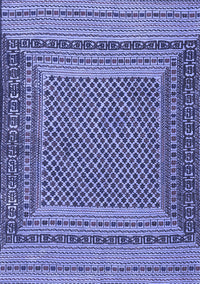 Southwestern Blue Country Rug, tr2760blu