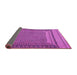 Sideview of Southwestern Purple Country Rug, tr2760pur