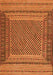 Southwestern Orange Country Rug, tr2760org