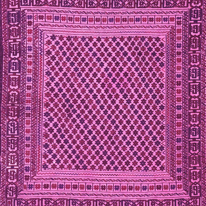 Machine Washable Southwestern Pink Country Rug, wshtr2760pnk