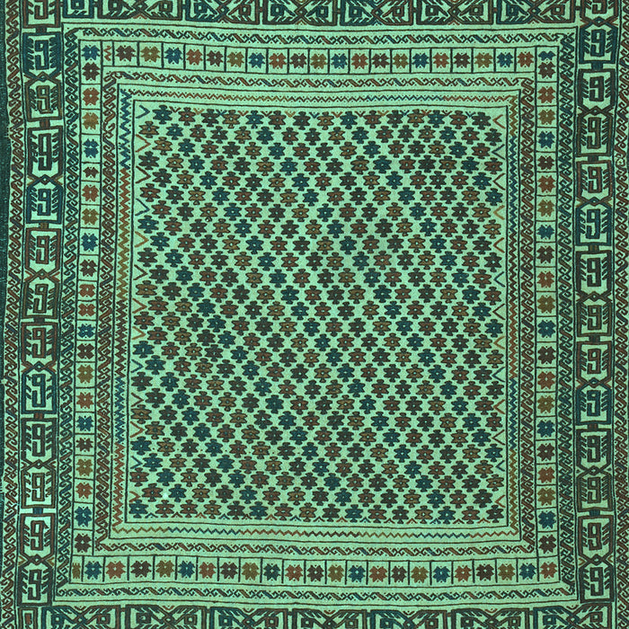 Southwestern Turquoise Country Rug, tr2760turq
