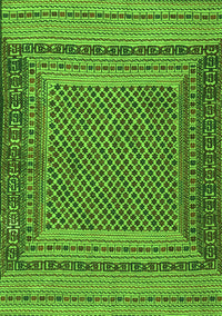 Southwestern Green Country Rug, tr2760grn