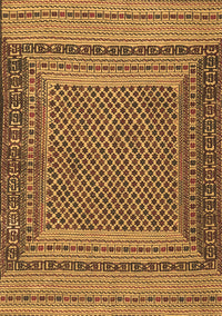 Southwestern Brown Country Rug, tr2760brn