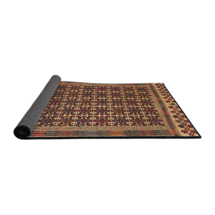 Sideview of Traditional Brown Southwestern Rug, tr2761