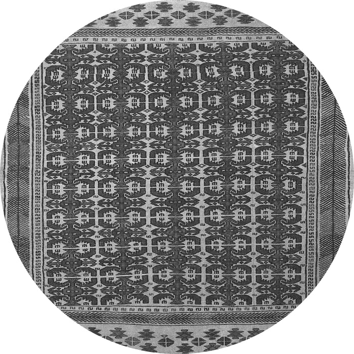 Square Southwestern Gray Country Rug, tr2761gry