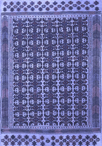 Southwestern Blue Country Rug, tr2761blu