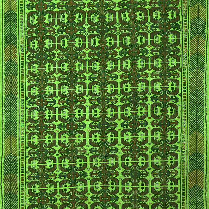 Southwestern Green Country Rug, tr2761grn
