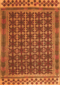 Southwestern Orange Country Rug, tr2761org