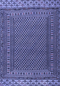 Southwestern Blue Country Rug, tr2762blu