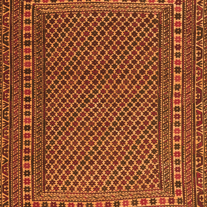 Southwestern Orange Country Rug, tr2762org