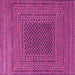 Square Southwestern Pink Country Rug, tr2763pnk