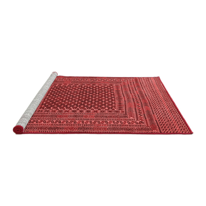 Country Red Washable Rugs
