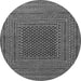 Square Southwestern Gray Country Rug, tr2763gry