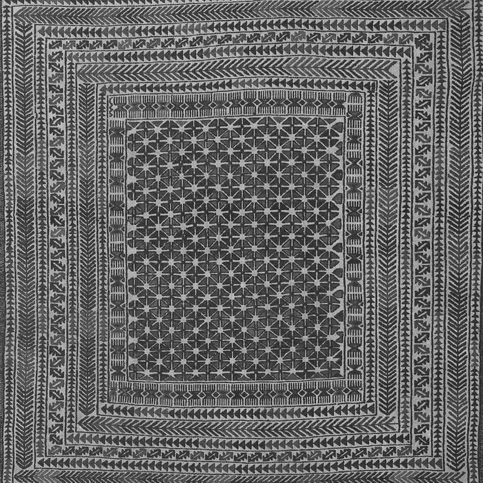 Southwestern Gray Country Rug, tr2763gry