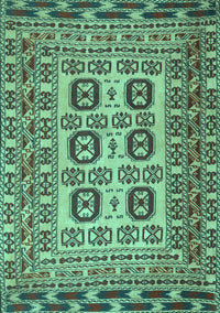 Persian Turquoise Traditional Rug, tr2764turq