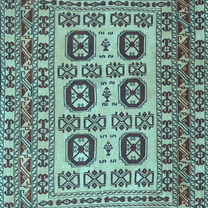 Machine Washable Persian Light Blue Traditional Rug, wshtr2764lblu