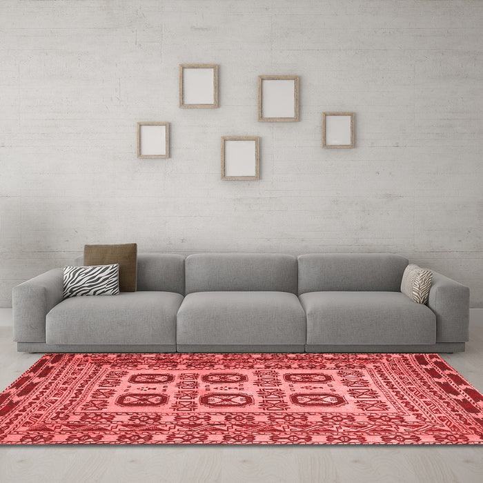 Traditional Red Washable Rugs