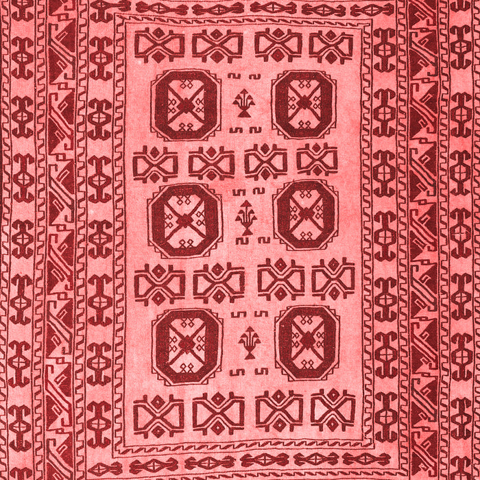 Machine Washable Persian Red Traditional Rug, wshtr2764red