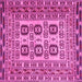 Square Persian Pink Traditional Rug, tr2764pnk