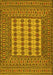 Machine Washable Persian Yellow Traditional Rug, wshtr2765yw