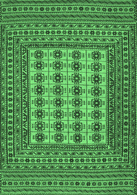 Persian Emerald Green Traditional Rug, tr2765emgrn