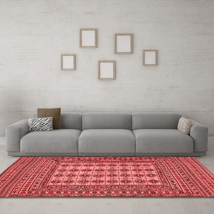 Traditional Red Washable Rugs