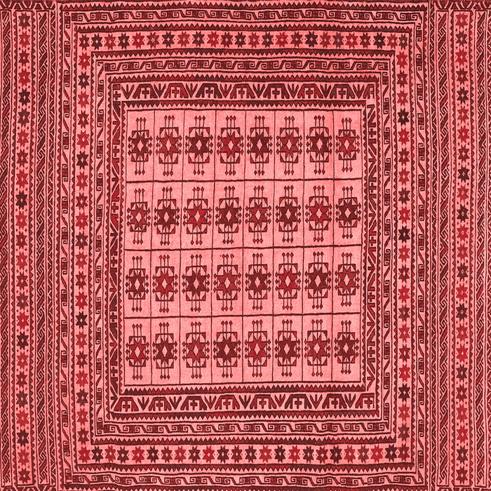 Machine Washable Persian Red Traditional Rug, wshtr2765red