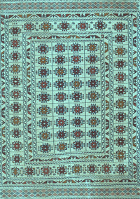 Persian Light Blue Traditional Rug, tr2766lblu